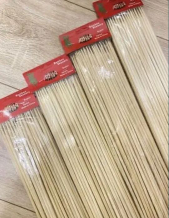 Bambuk shpashka yogʻoch tayoqchalar sixlar