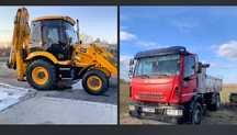 Buldoexcavator disponibil prestari servicii