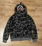Vând Hanorac Bape Gri Full Zip Marimea S