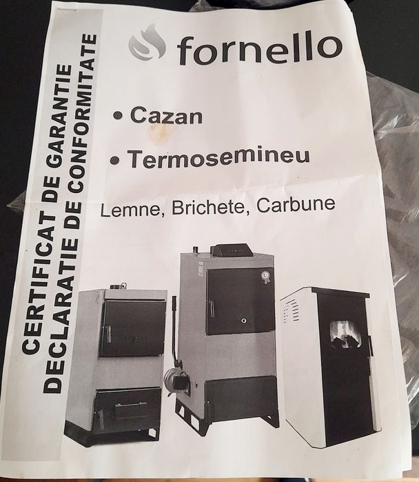 Vind Cazan Lemne Fornello