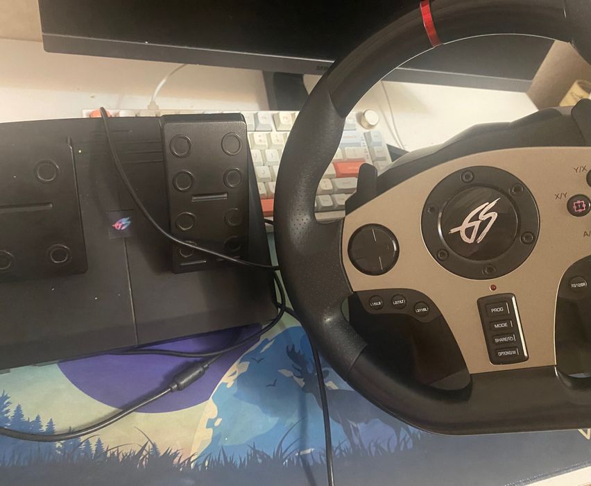 Руль игровой DEXP Wheelman Pro