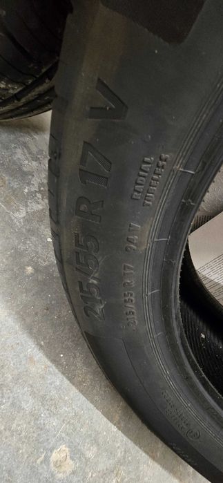 4 броя нови гуми Continental Ecocontact 6 215/55/17 DOT 14/24 София/Пл