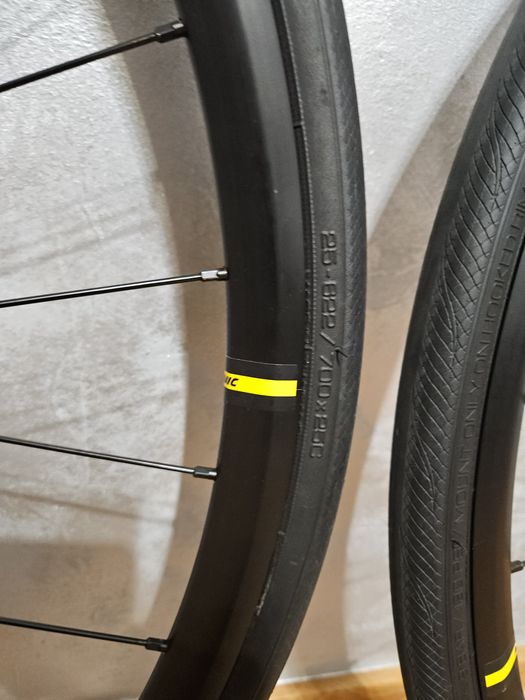 Roti cursiera Mavic, disc, aluminiu