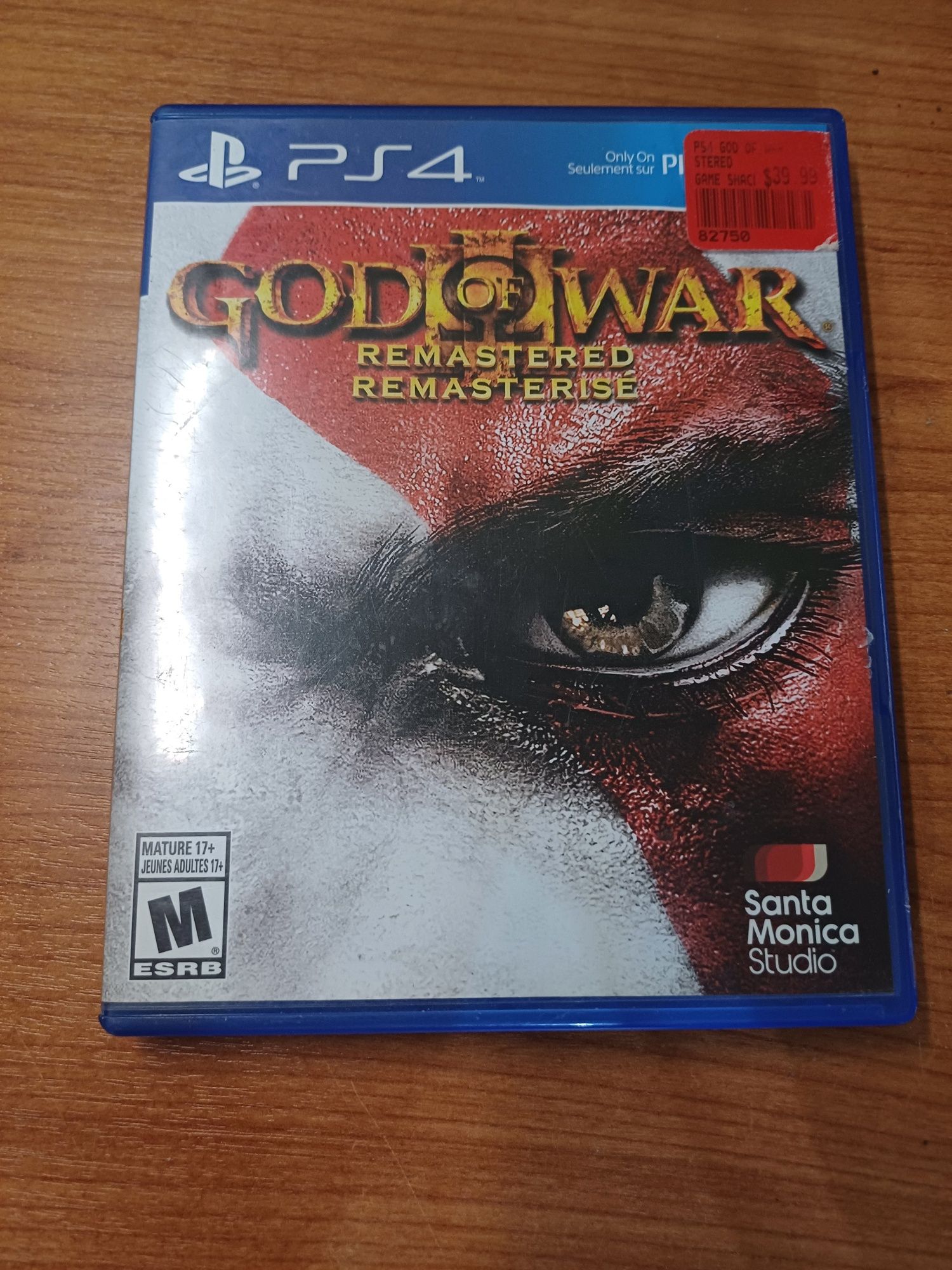 Игра за PL4 - GOD OF WAR