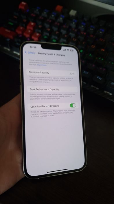 Iphone 13 pro max silver
