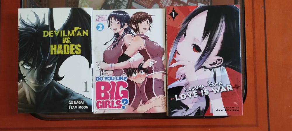 Manga/Манга (Kaguya sama, Devilman)