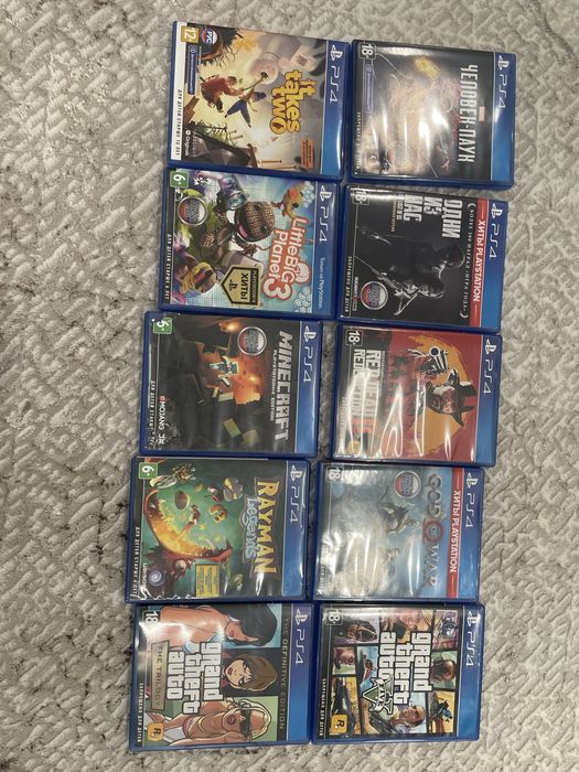 Игры от playstation 4