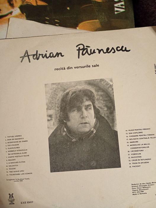 Adrian Păunescu poezii