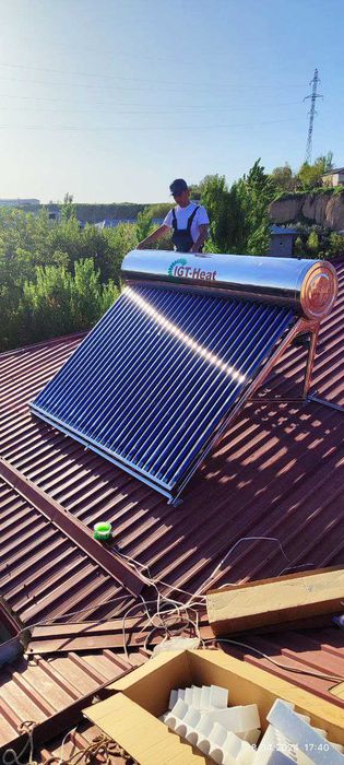 Quyosh suv isitgich bo'lib to'lashga | Куёш сув иситгичлари