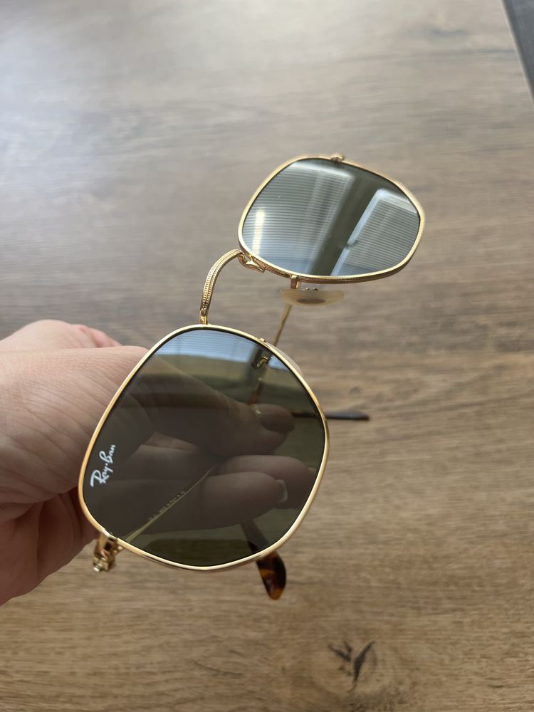Очила на Ray-Ban Hexagonal Flat Lenses RB3548N