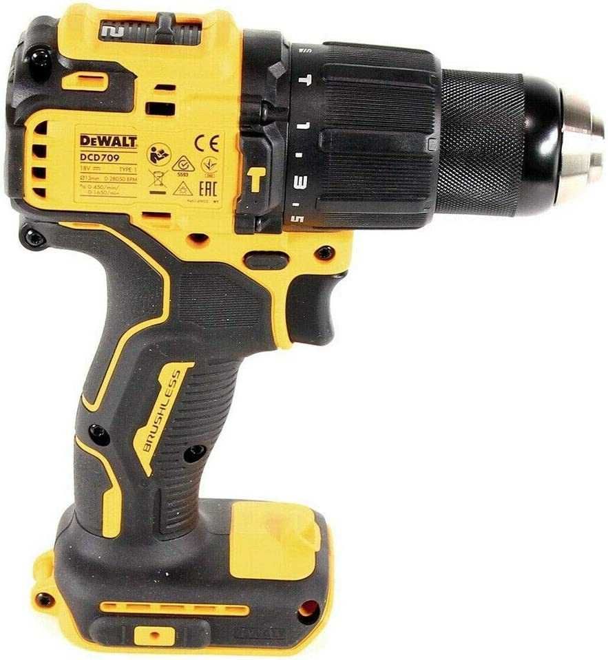 Акумулаторен Ударен Безчетков Винтоверт Dewalt DCD709 18V 65Nm