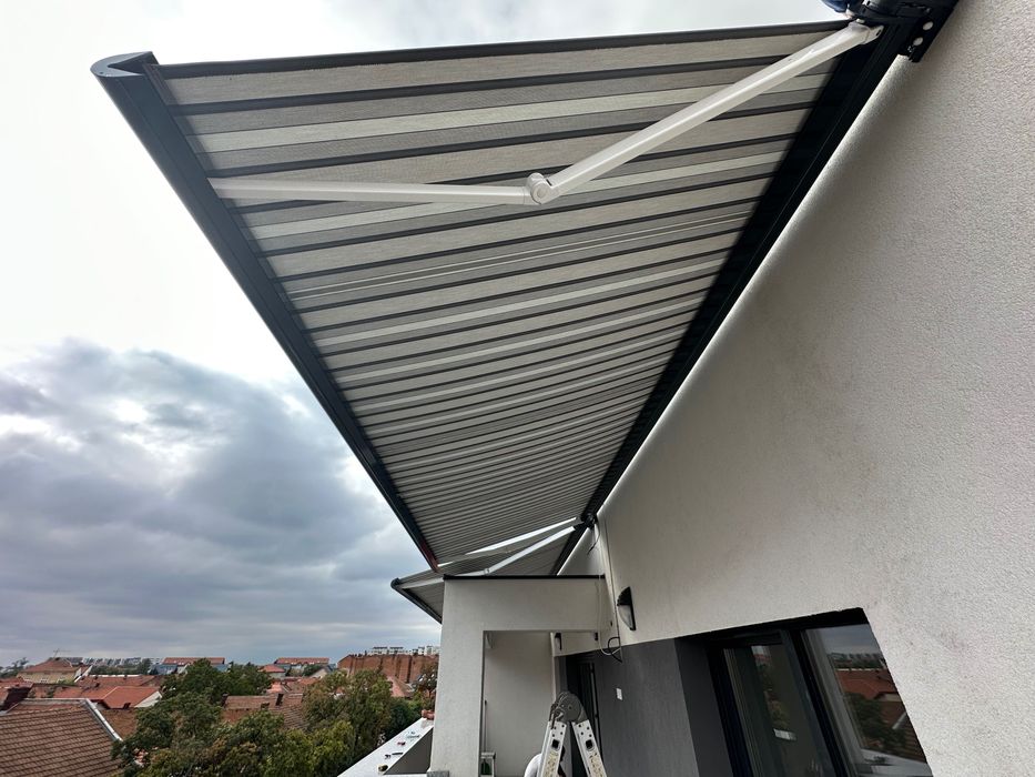 Copertine/Marchize retractabile. Casetate, Simple, Verticale, Zip