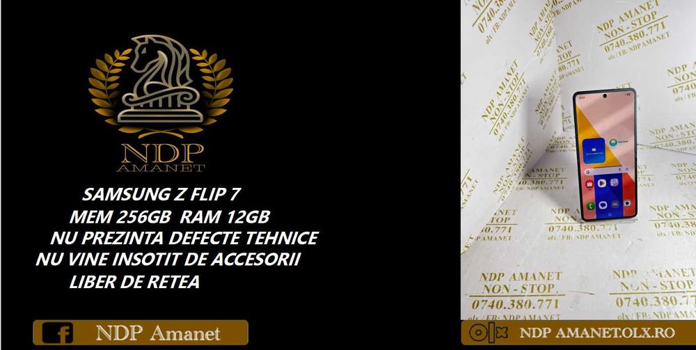 NDP Amanet Calea Mosilor 298 SAMSUNG Z FLIP 7 ( 42218)