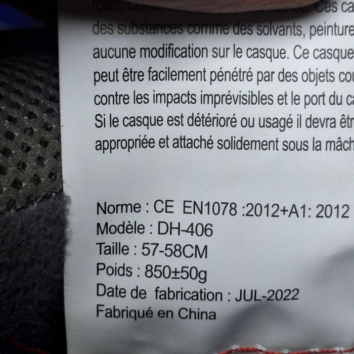 Каска KENNY 57-58 см