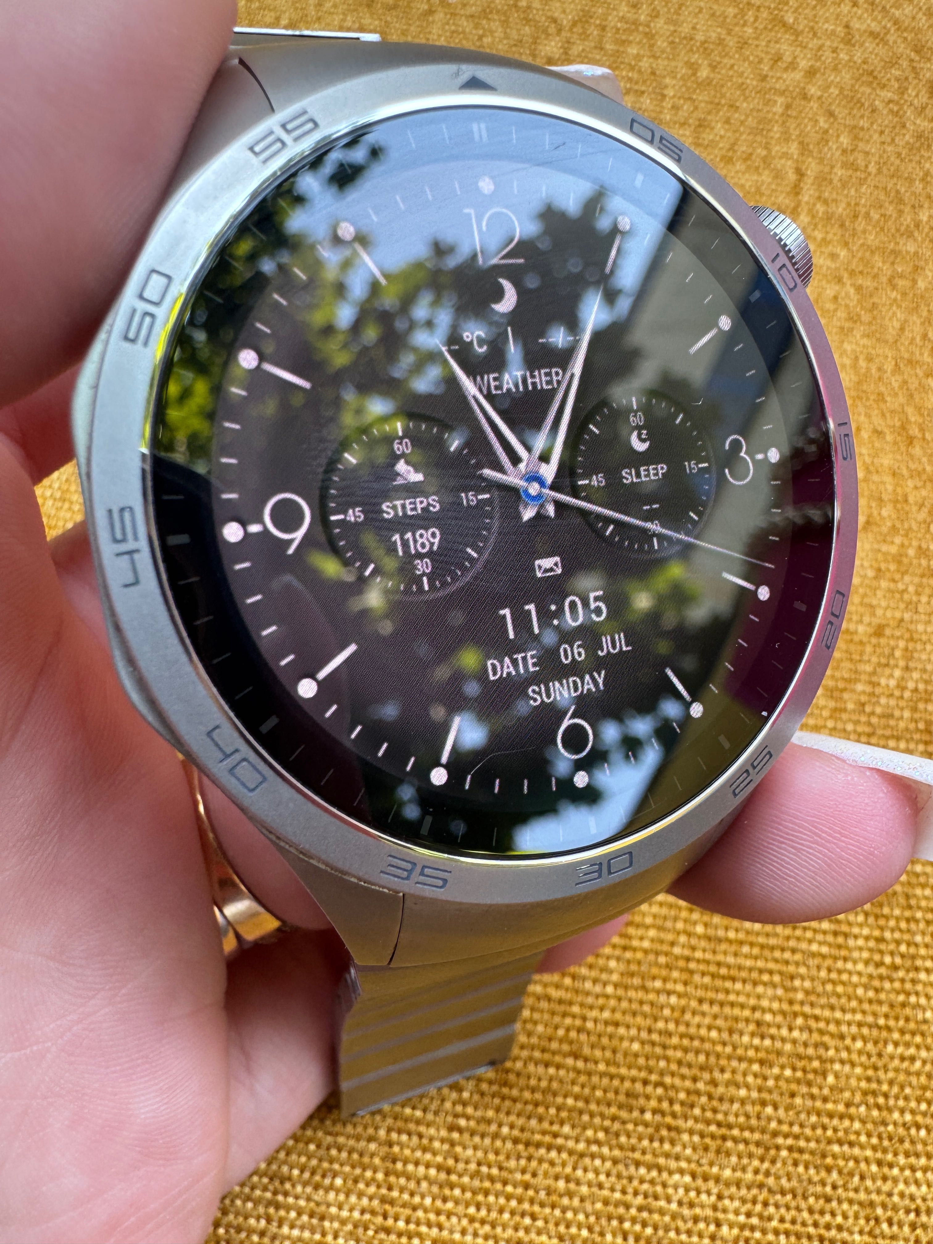 Смарт часовник Huawei Watch GT 4, 46 mm, Stainless Steel