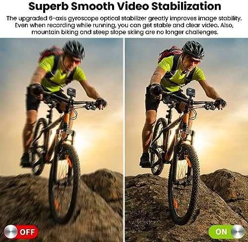 Нова SJ11 4K30FPS Екшън Камера, Водоустойчива, 6-Осна Стабилизация