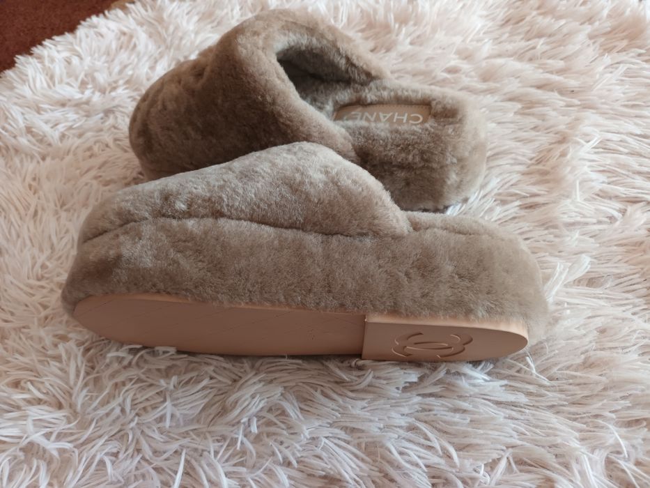 Chanel чехли ест.пух