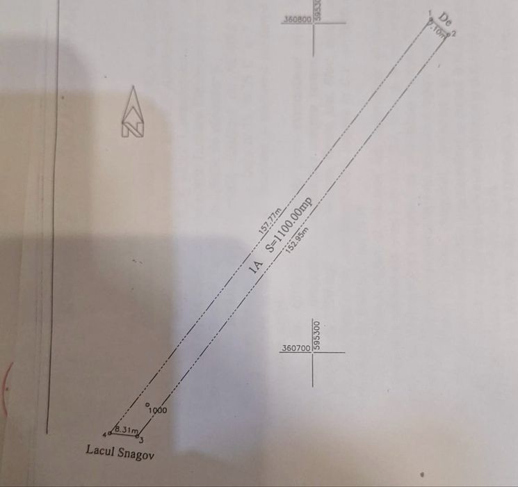 Teren de vanzare comuna Gruiu cu deschidere la lacul Snagov