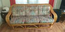 Set bambus Canapea+ 2 fotoli + masa Terasa Foișor Gradina