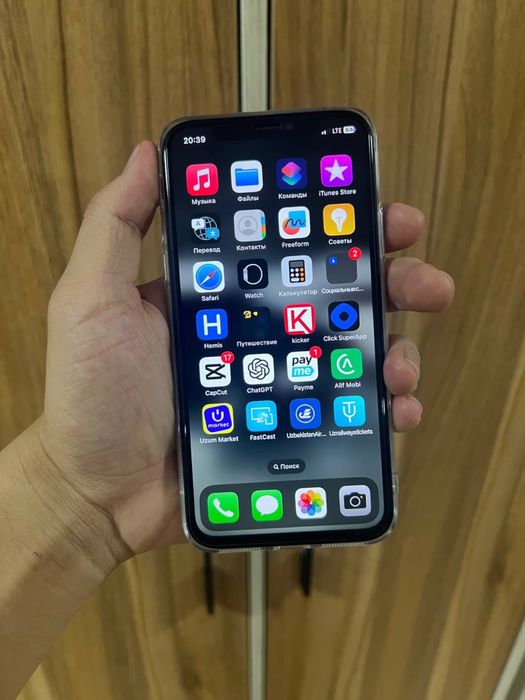 iPhone X 64 tali oq rangda obmenga Toshkent