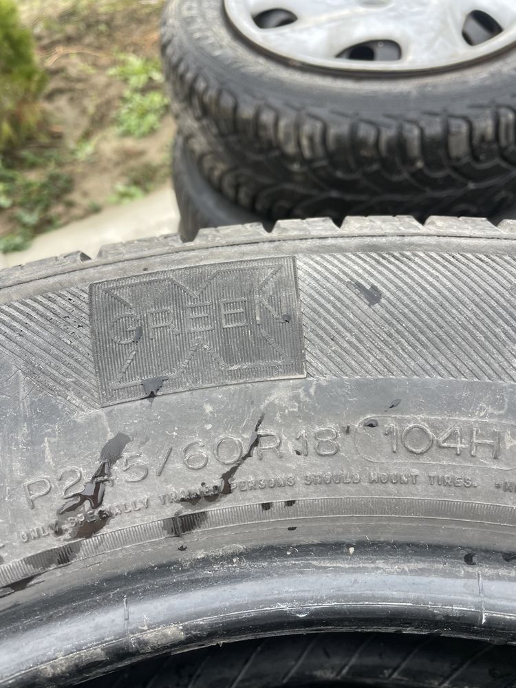 245/60/18 MICHELIN 4бр. 5.5мм