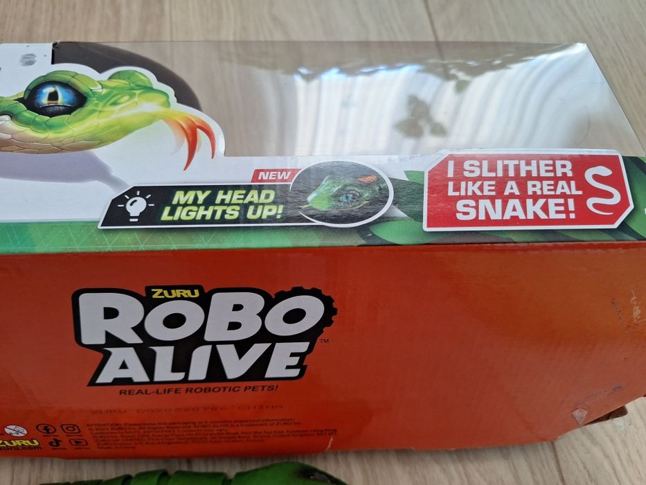 Sarpe Robo Alive, jucarie interactiva, nou in ambalajul original