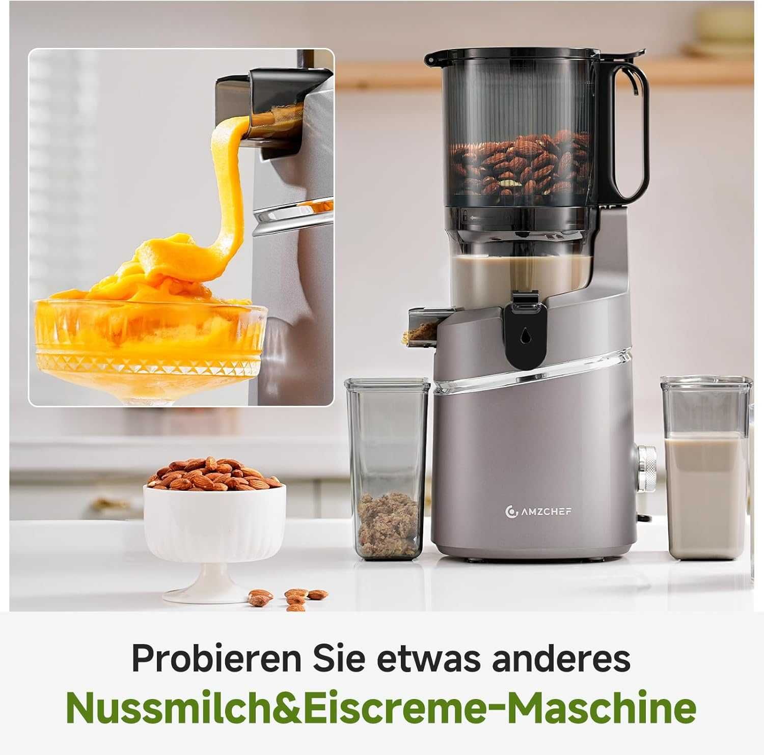 Сокоизстисквачка Amzchef All-In-One 250W Миксер и пасатор
