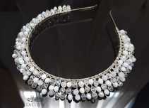 Diadema mireasa - Bentita - Coronita - Accesoriu par mirese