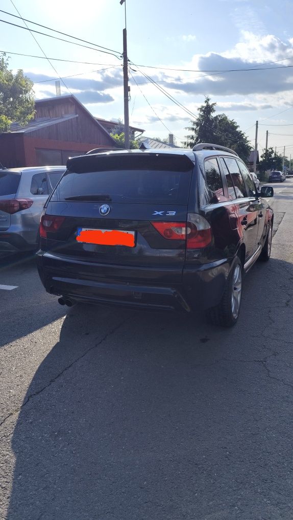 BMW X3 3.0d m-packet interior-exterior