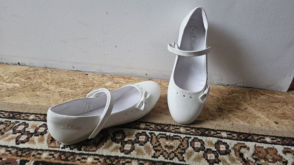 Sandale albe, Balerini S.Oliver nr 35