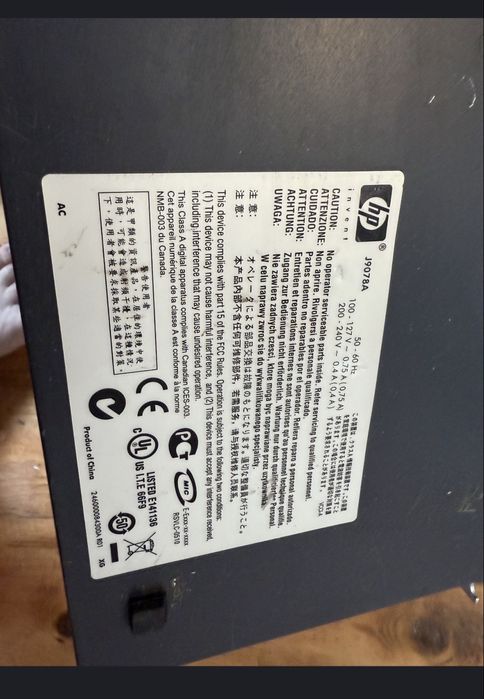 Switch gigabit HP ProCurve 1400-24G J9078A 24 porturi management