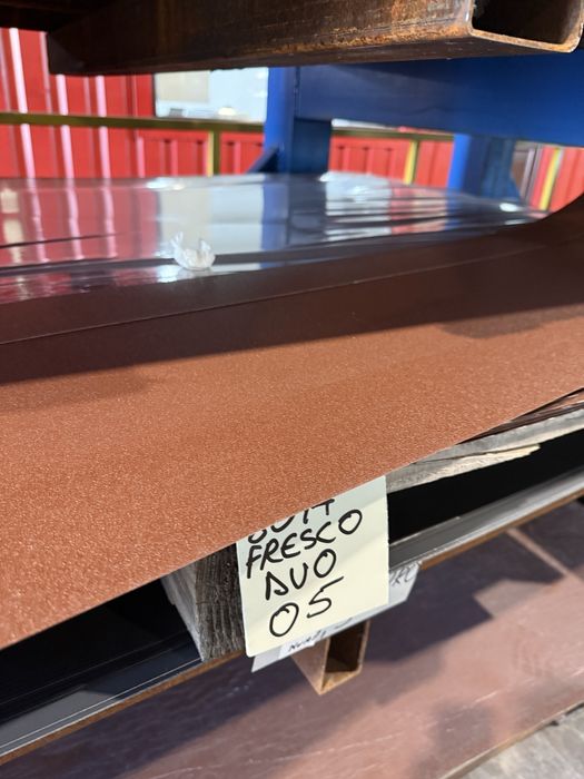 Tablă Cutată RAL 8017 Maro Cărămiziu MAT DUO 0,5 Gard Fațadă Acoperiş