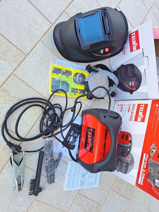 Invertor de Sudura Telwin Force 125, + Masca, Cod: 815861, Nou