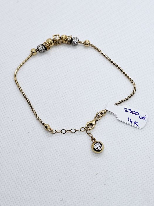 Vand bratara dama din aur 14 k 5.46 g cod 74