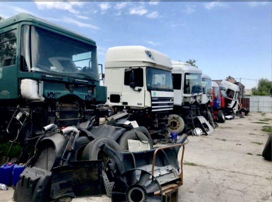 Грузовые запчасти Daf Volvo Mercedes Reno Man Scania Iveco Б/У и Новые