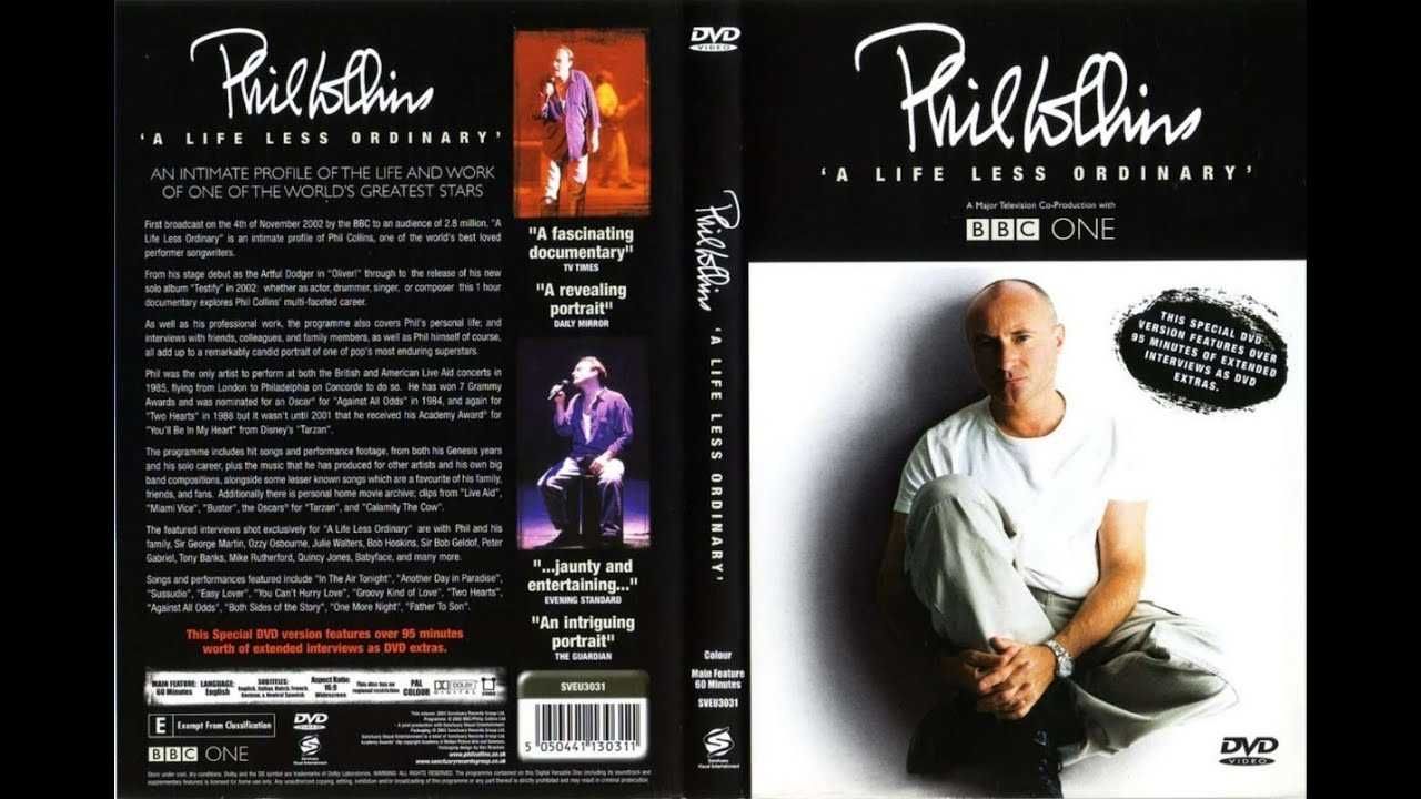 Phil Collins A Life Less Ordinary Dvd