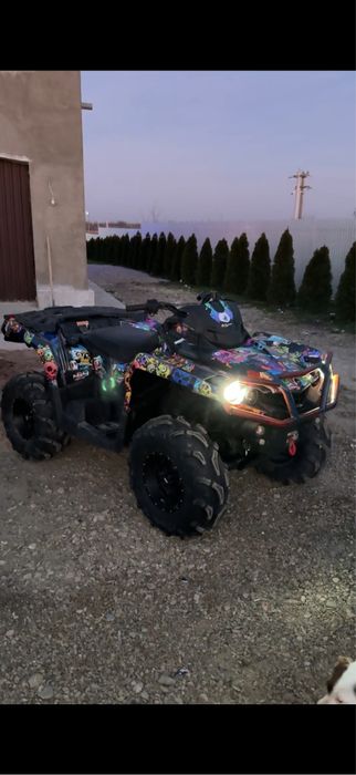 Can am outlander model lung 1000 v twin rotax