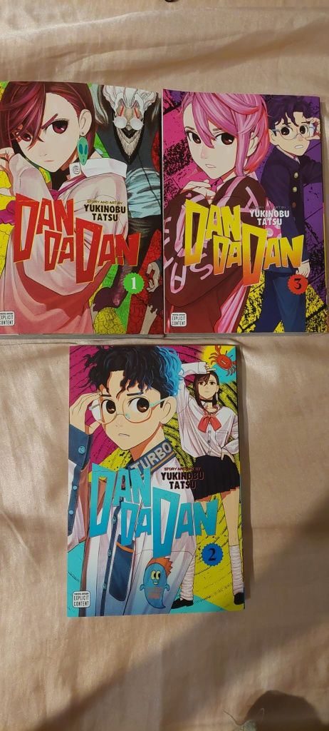 Manga Dandadan Vol 1-3 (engleza)