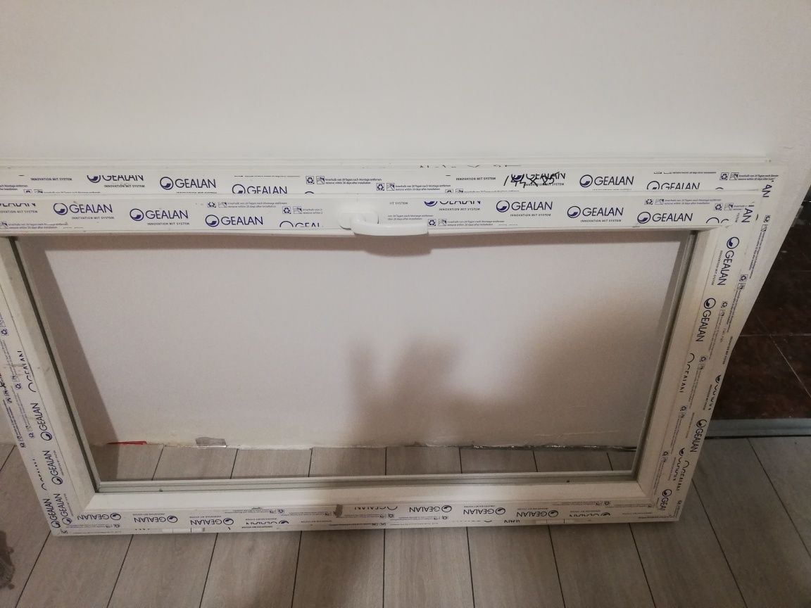 Geam termopan gealan 6 camere 144cm x85cm nou