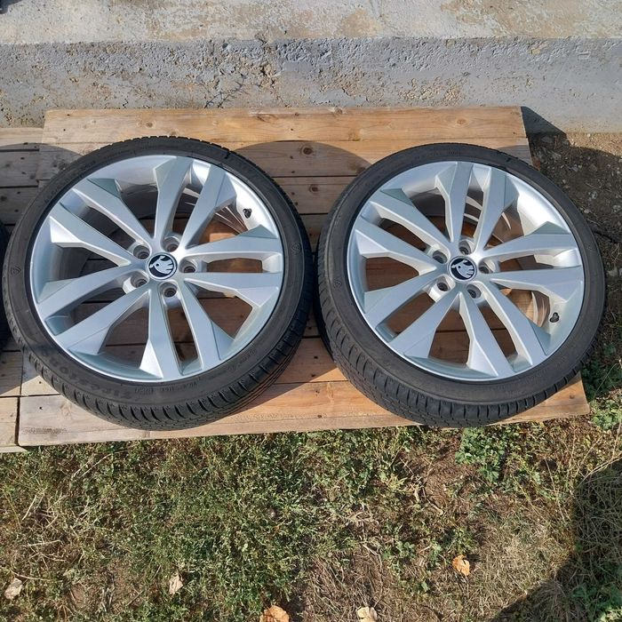 Джанти с гуми 17" Skoda Fabia