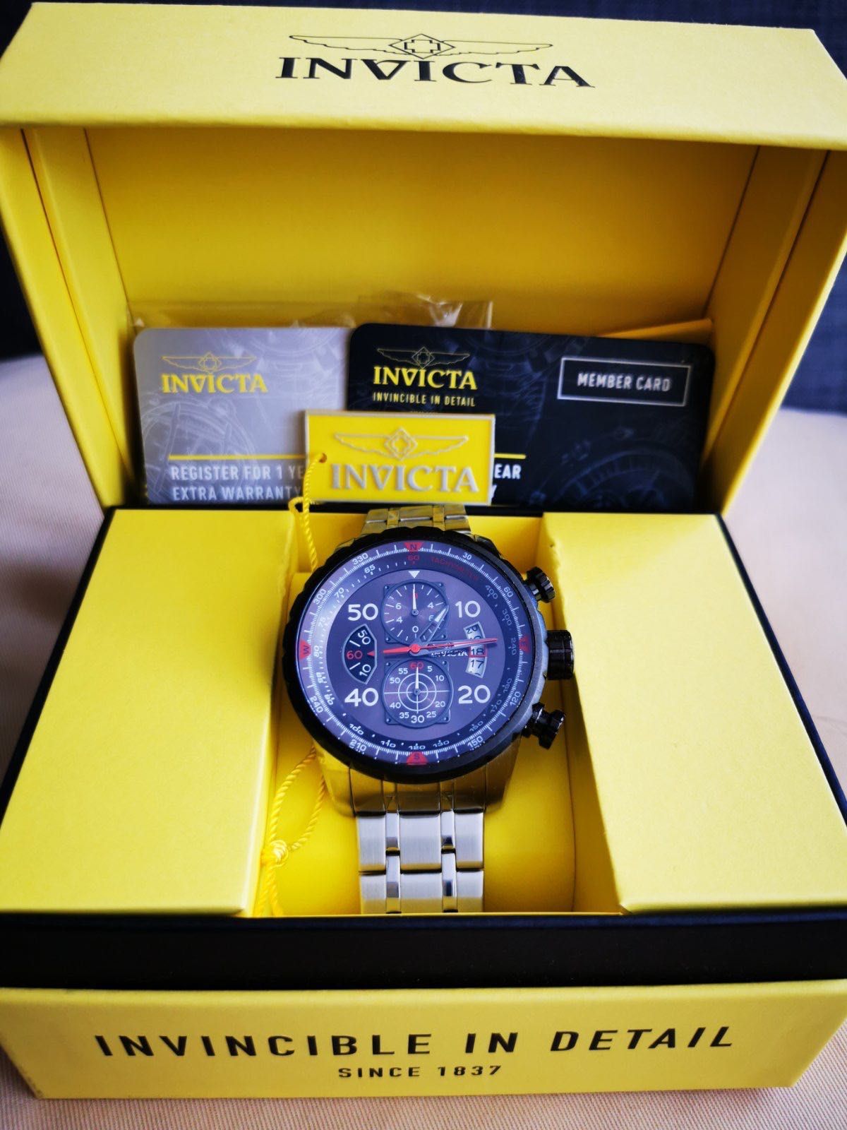 Часовник Invicta Aviator в гаранция