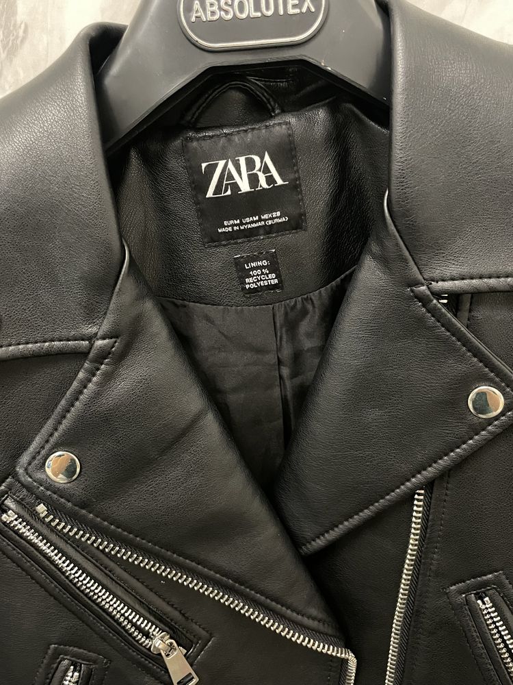 Новая юбка карго и косуха от Zara
