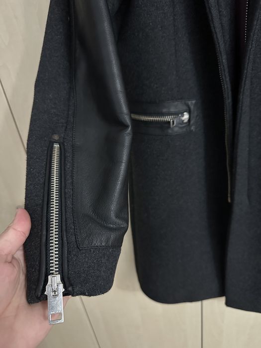 Palton Diesel piele/lana