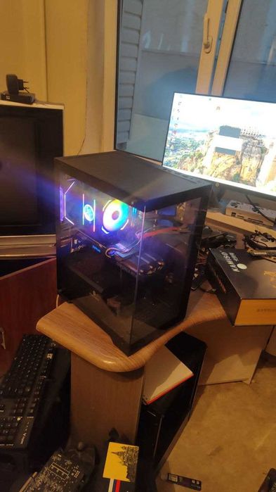 Системный блок I5 10600 аквариум