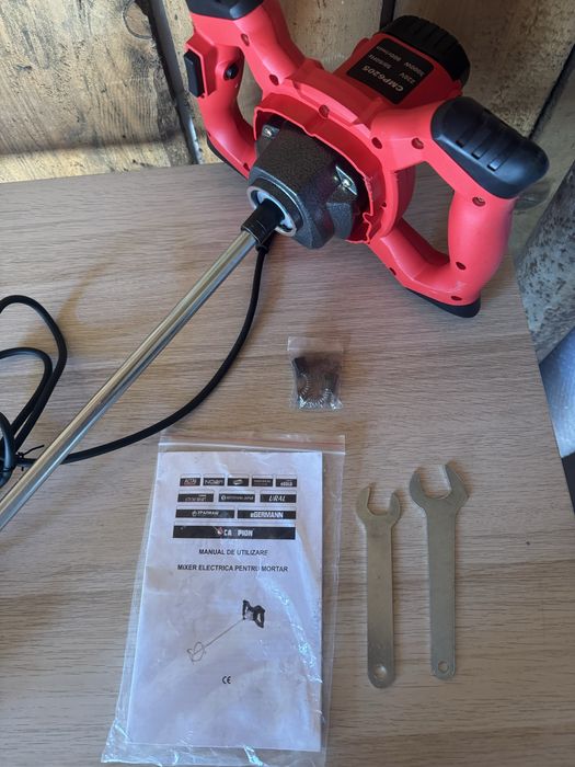 Mixer Electric Campion, cu Variator, 3000W, 800 RPM, 6 Trepte Viteză