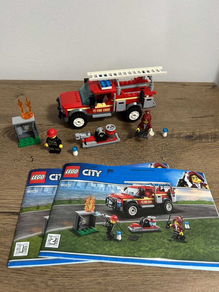 Lego 60231 pompieri - camionul de interventie al comandantului