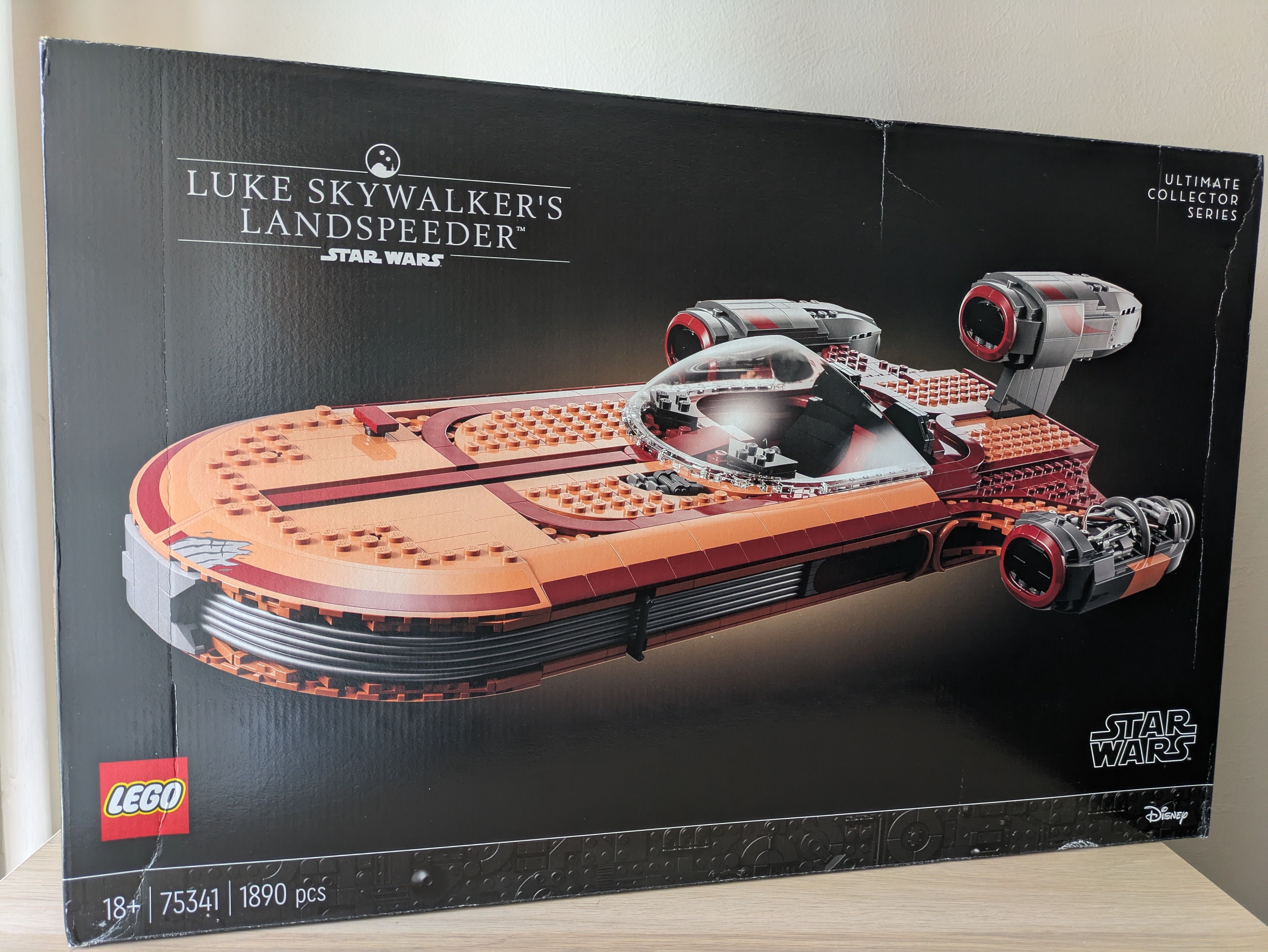 Lego StarWas UCS 75341 Luke Skywalker's Landspeeder (НОВО)