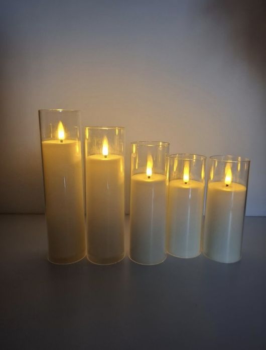 Lumanari decorative cu telecomanda