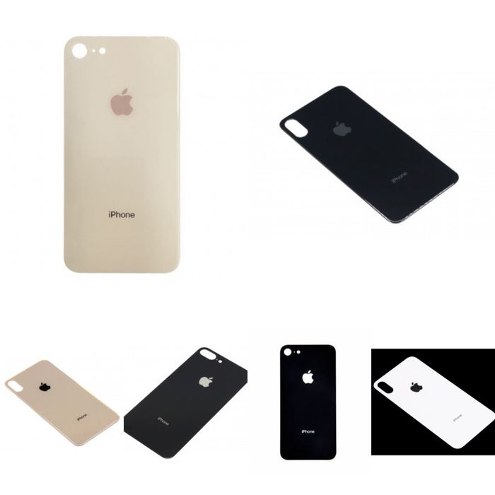 Capac spate din sticla pentru iphone