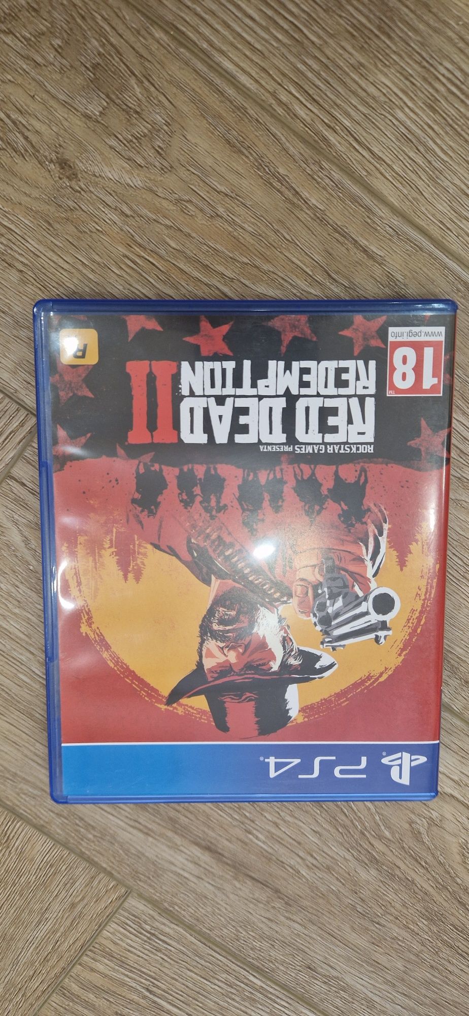 Диск на Ps4 red dead redemption